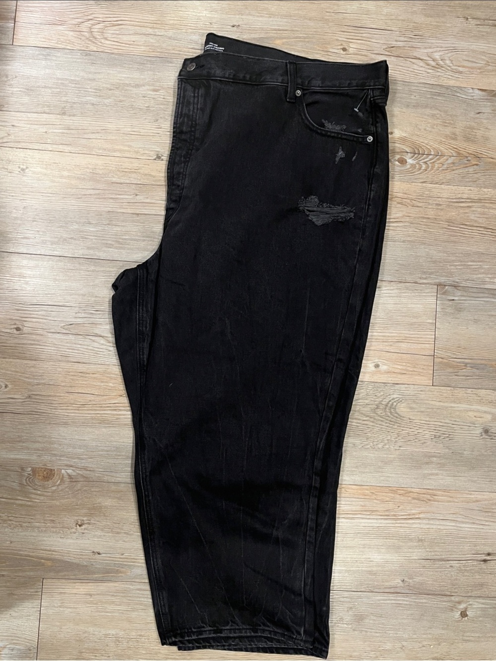 Old Navy Women's High-Rise SlouchyStraight Leg Black Jeans. Bundle & Save!